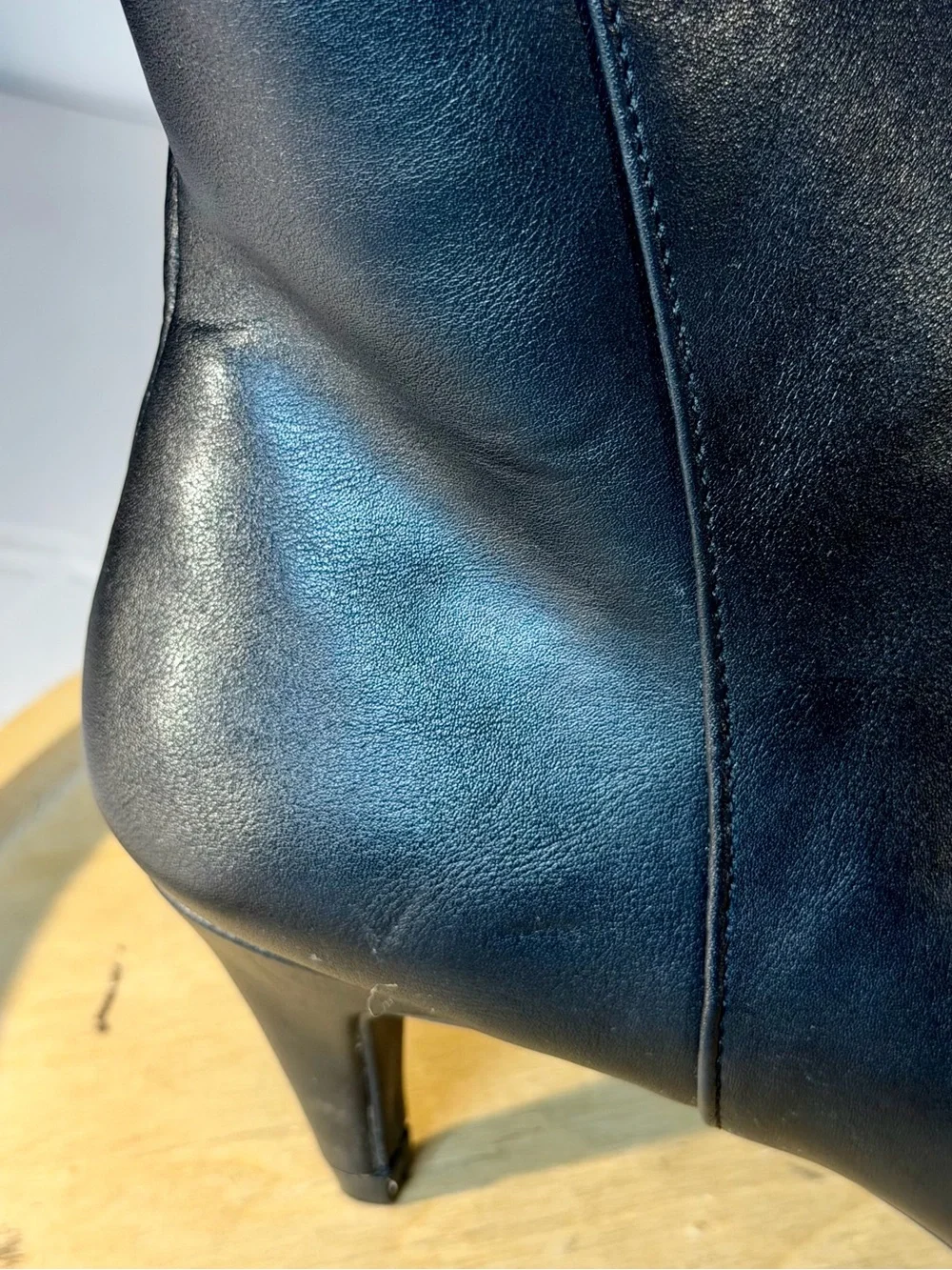 Women's Black Pointed Toe Ankle Boots